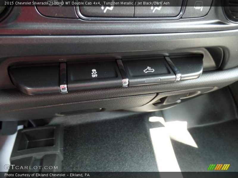 Tungsten Metallic / Jet Black/Dark Ash 2015 Chevrolet Silverado 2500HD WT Double Cab 4x4