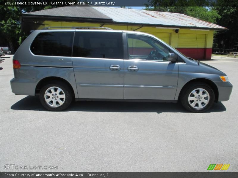 Granite Green Metallic / Quartz Gray 2002 Honda Odyssey EX