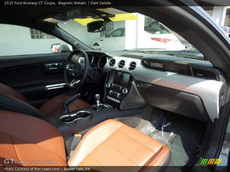  2015 Mustang GT Coupe Dark Saddle Interior