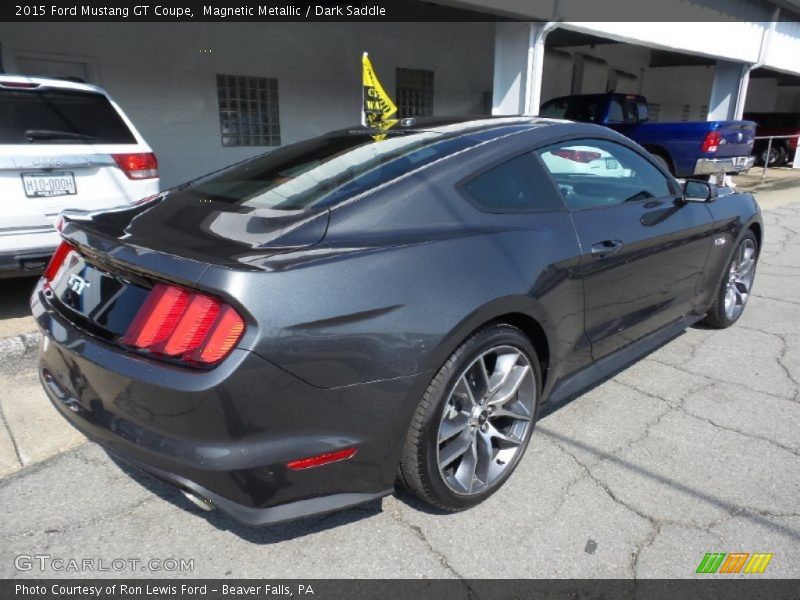 Magnetic Metallic / Dark Saddle 2015 Ford Mustang GT Coupe