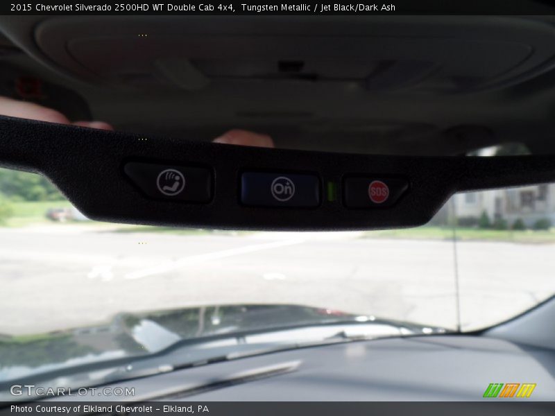 Tungsten Metallic / Jet Black/Dark Ash 2015 Chevrolet Silverado 2500HD WT Double Cab 4x4