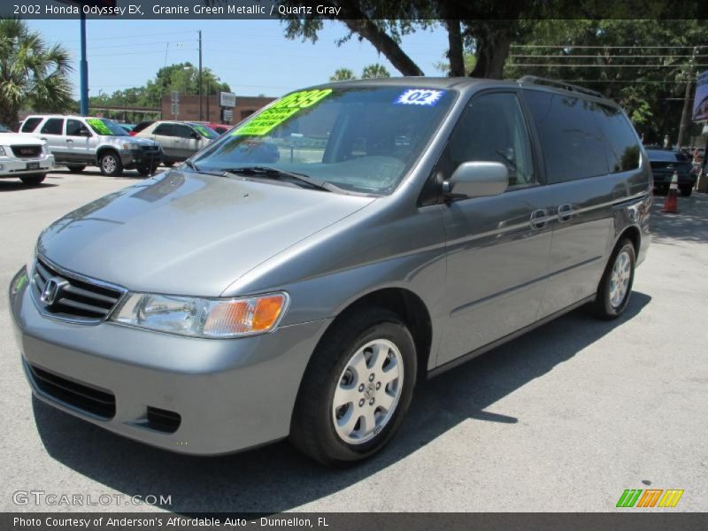 Front 3/4 View of 2002 Odyssey EX
