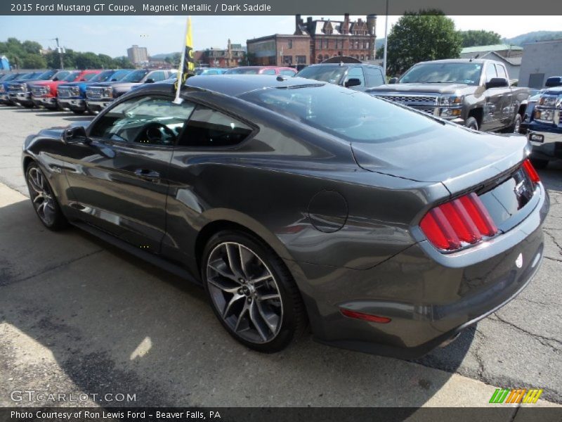 Magnetic Metallic / Dark Saddle 2015 Ford Mustang GT Coupe