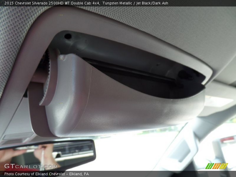 Tungsten Metallic / Jet Black/Dark Ash 2015 Chevrolet Silverado 2500HD WT Double Cab 4x4