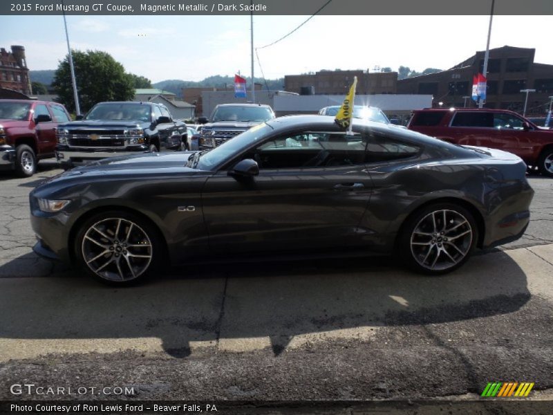 Magnetic Metallic / Dark Saddle 2015 Ford Mustang GT Coupe