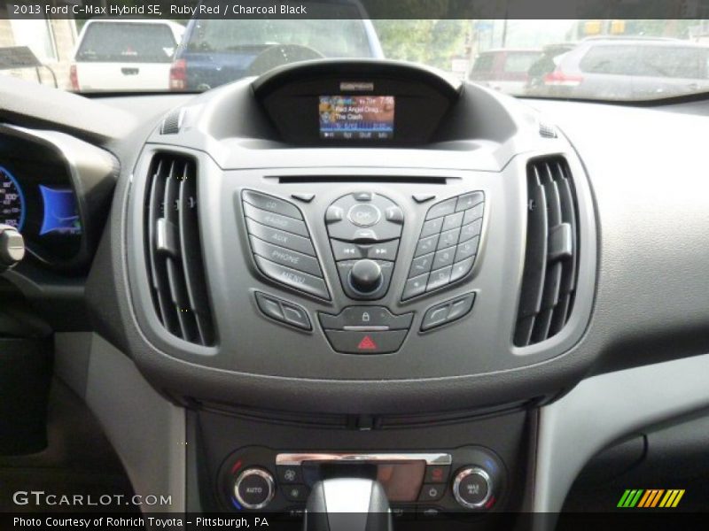 Ruby Red / Charcoal Black 2013 Ford C-Max Hybrid SE