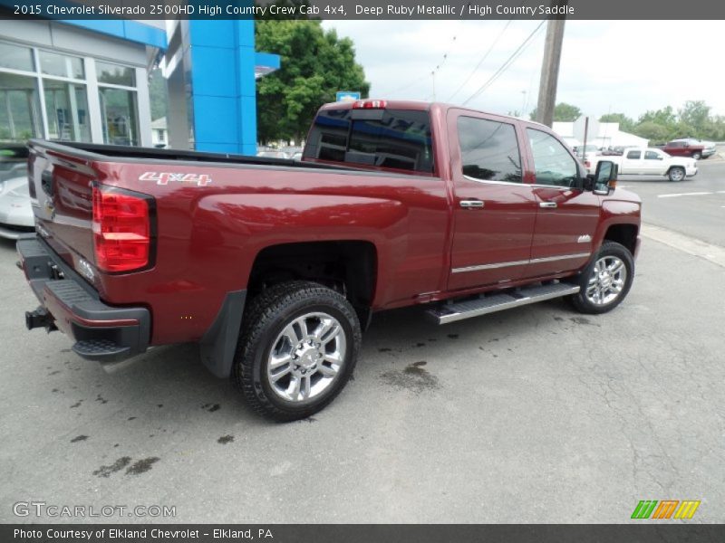 Deep Ruby Metallic / High Country Saddle 2015 Chevrolet Silverado 2500HD High Country Crew Cab 4x4