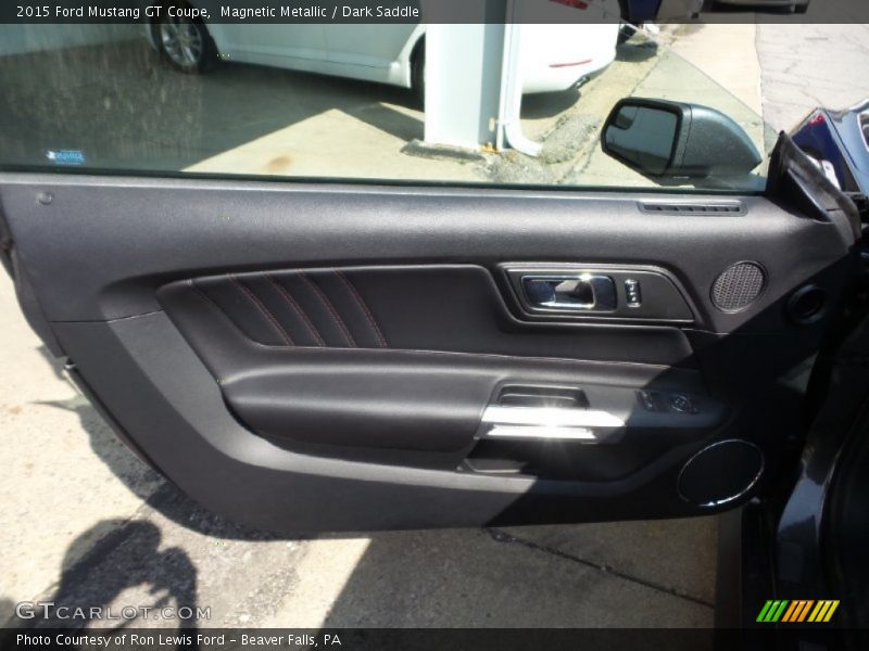 Magnetic Metallic / Dark Saddle 2015 Ford Mustang GT Coupe