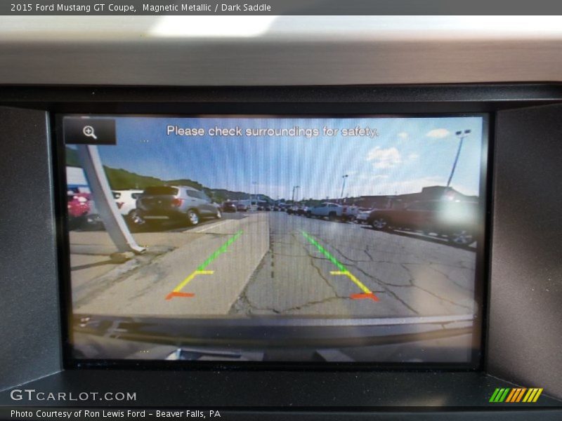 Magnetic Metallic / Dark Saddle 2015 Ford Mustang GT Coupe