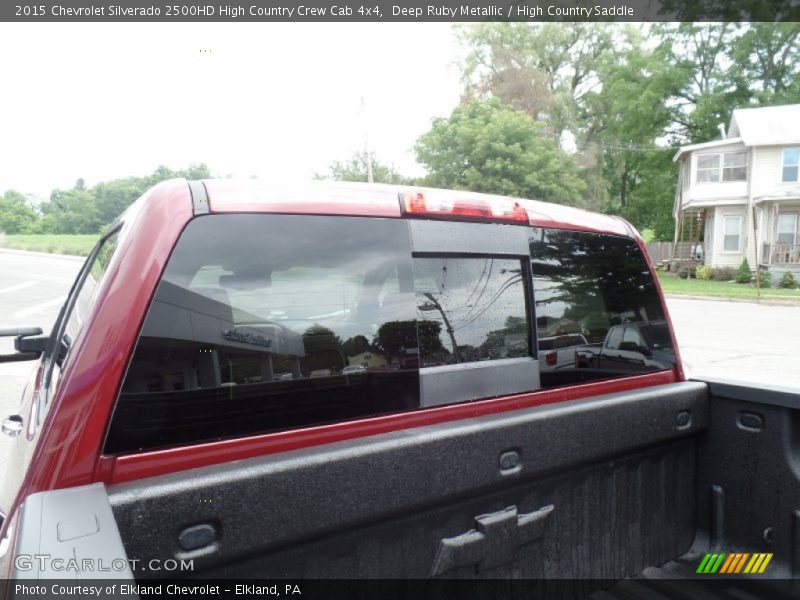 Deep Ruby Metallic / High Country Saddle 2015 Chevrolet Silverado 2500HD High Country Crew Cab 4x4