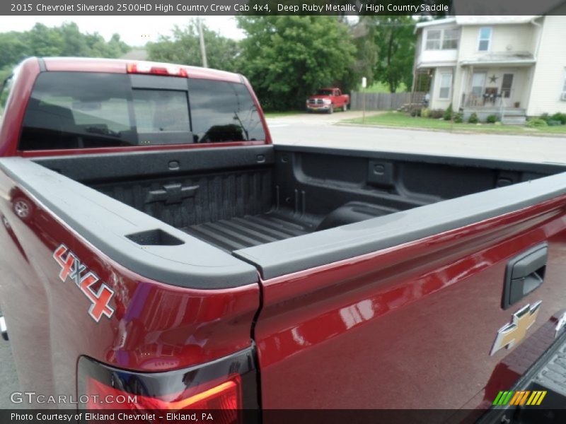 Deep Ruby Metallic / High Country Saddle 2015 Chevrolet Silverado 2500HD High Country Crew Cab 4x4