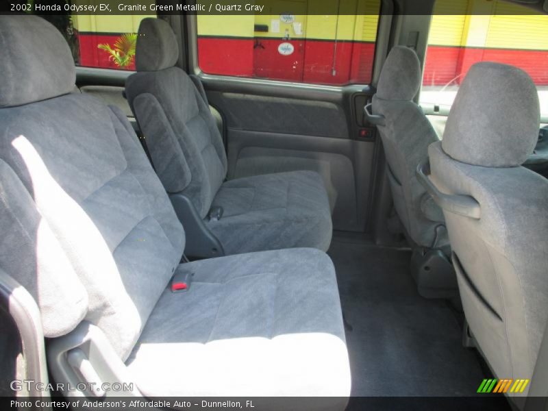 Granite Green Metallic / Quartz Gray 2002 Honda Odyssey EX