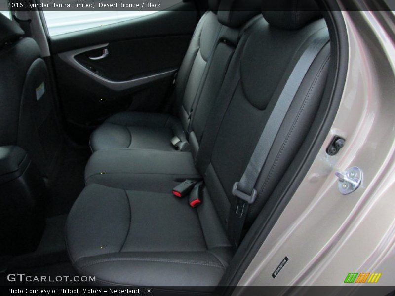 Desert Bronze / Black 2016 Hyundai Elantra Limited