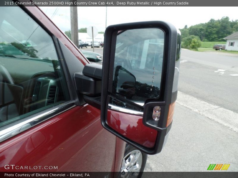 Deep Ruby Metallic / High Country Saddle 2015 Chevrolet Silverado 2500HD High Country Crew Cab 4x4