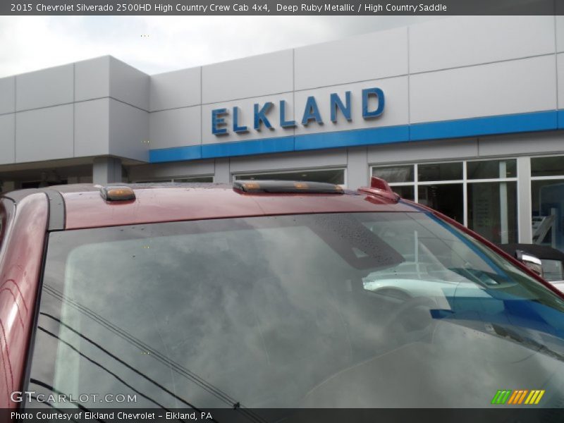 Deep Ruby Metallic / High Country Saddle 2015 Chevrolet Silverado 2500HD High Country Crew Cab 4x4