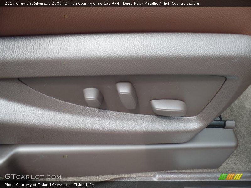 Deep Ruby Metallic / High Country Saddle 2015 Chevrolet Silverado 2500HD High Country Crew Cab 4x4