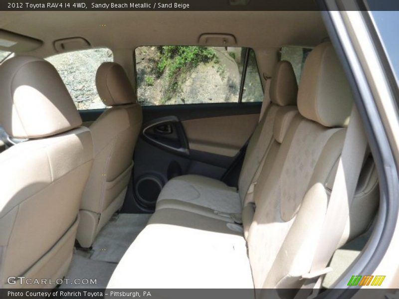Sandy Beach Metallic / Sand Beige 2012 Toyota RAV4 I4 4WD