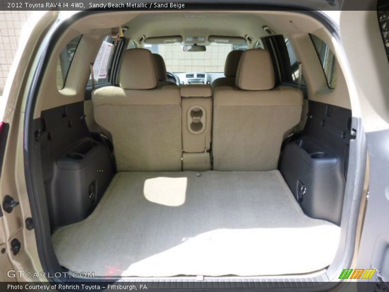 Sandy Beach Metallic / Sand Beige 2012 Toyota RAV4 I4 4WD