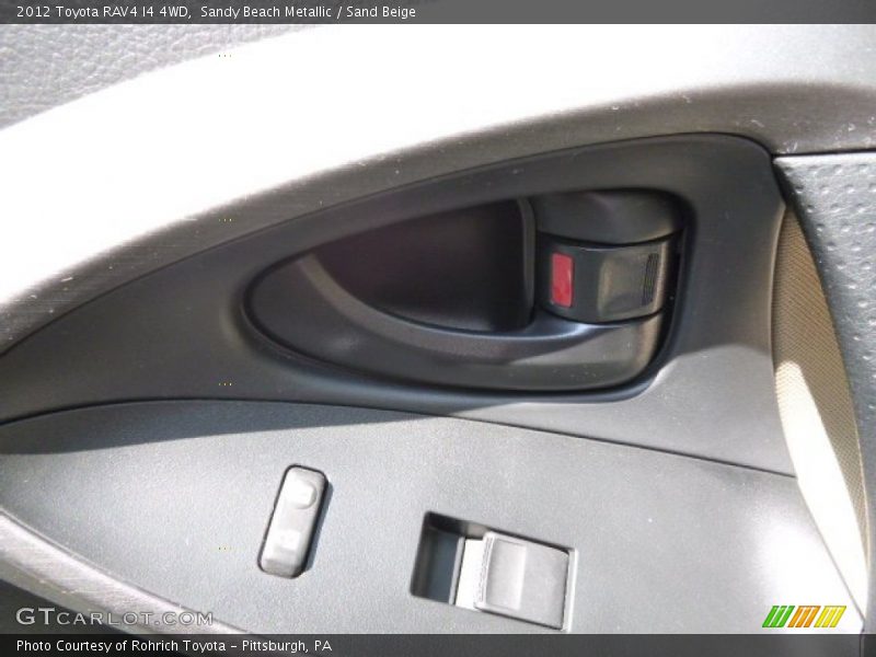 Sandy Beach Metallic / Sand Beige 2012 Toyota RAV4 I4 4WD
