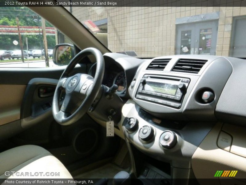 Sandy Beach Metallic / Sand Beige 2012 Toyota RAV4 I4 4WD