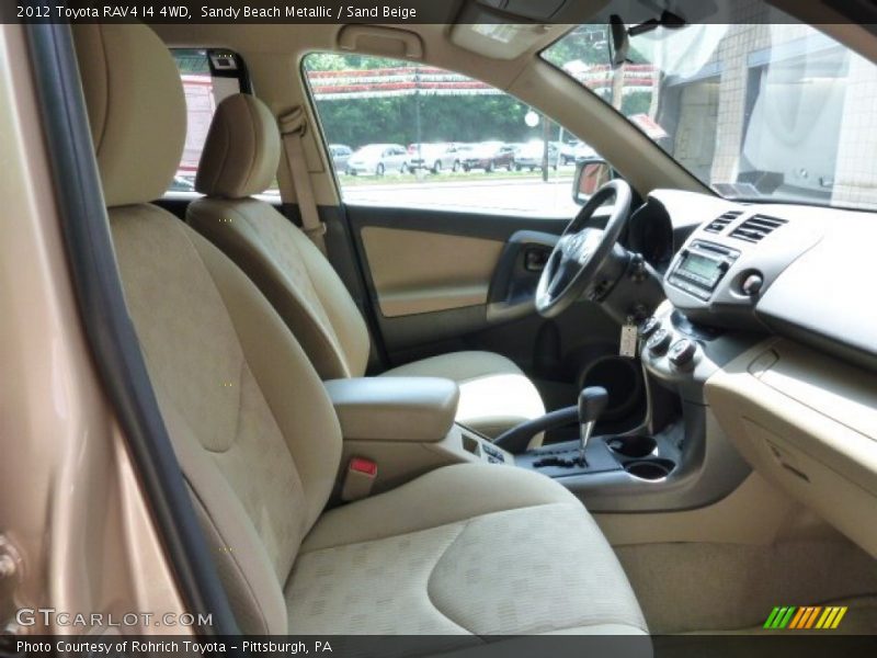 Sandy Beach Metallic / Sand Beige 2012 Toyota RAV4 I4 4WD