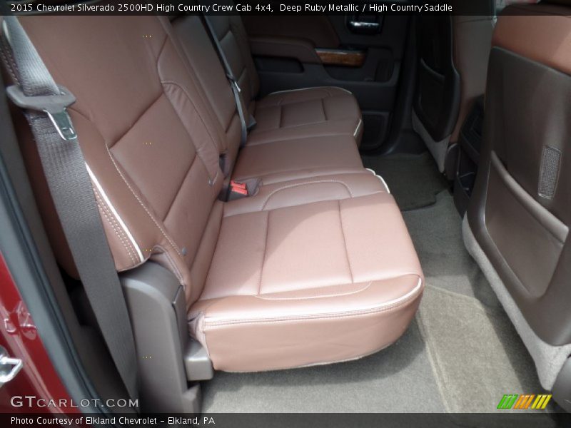 Deep Ruby Metallic / High Country Saddle 2015 Chevrolet Silverado 2500HD High Country Crew Cab 4x4