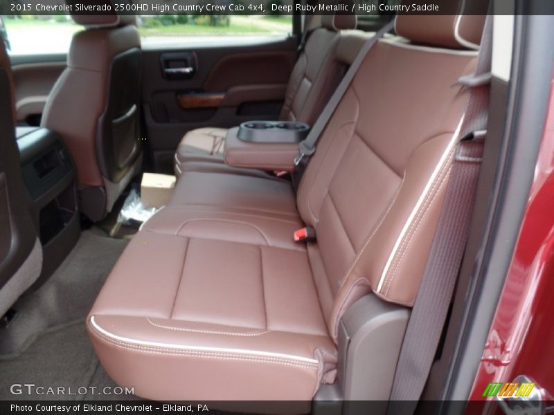 Deep Ruby Metallic / High Country Saddle 2015 Chevrolet Silverado 2500HD High Country Crew Cab 4x4
