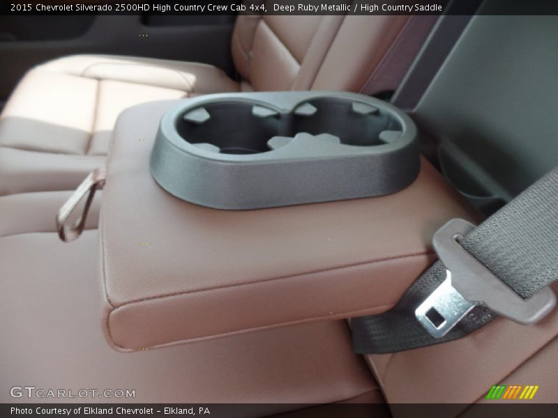 Deep Ruby Metallic / High Country Saddle 2015 Chevrolet Silverado 2500HD High Country Crew Cab 4x4