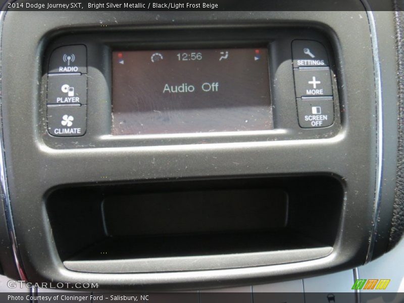 Bright Silver Metallic / Black/Light Frost Beige 2014 Dodge Journey SXT