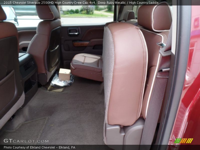Deep Ruby Metallic / High Country Saddle 2015 Chevrolet Silverado 2500HD High Country Crew Cab 4x4