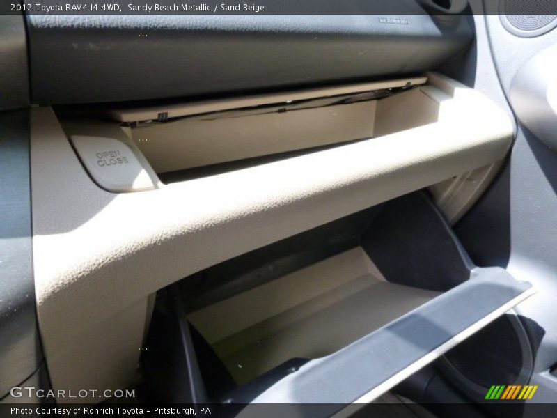 Sandy Beach Metallic / Sand Beige 2012 Toyota RAV4 I4 4WD