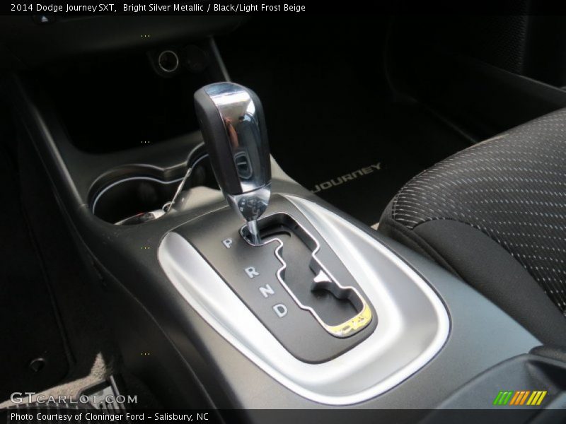 Bright Silver Metallic / Black/Light Frost Beige 2014 Dodge Journey SXT