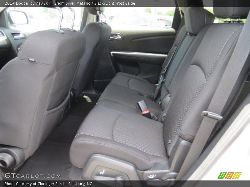 Bright Silver Metallic / Black/Light Frost Beige 2014 Dodge Journey SXT