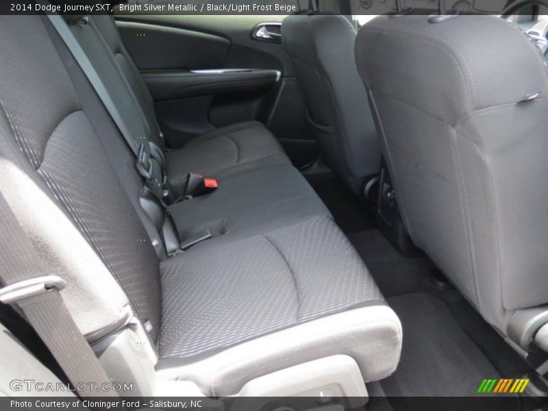 Bright Silver Metallic / Black/Light Frost Beige 2014 Dodge Journey SXT