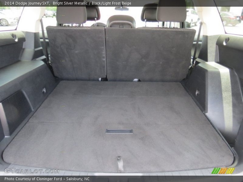 Bright Silver Metallic / Black/Light Frost Beige 2014 Dodge Journey SXT