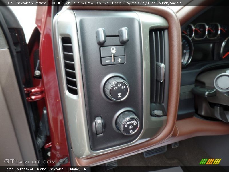 Deep Ruby Metallic / High Country Saddle 2015 Chevrolet Silverado 2500HD High Country Crew Cab 4x4