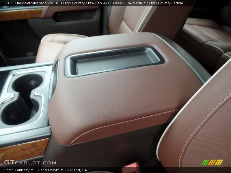 Deep Ruby Metallic / High Country Saddle 2015 Chevrolet Silverado 2500HD High Country Crew Cab 4x4