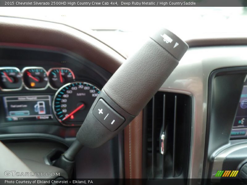 Deep Ruby Metallic / High Country Saddle 2015 Chevrolet Silverado 2500HD High Country Crew Cab 4x4