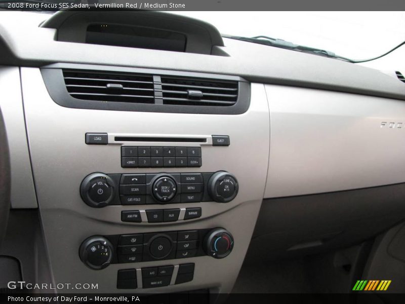 Vermillion Red / Medium Stone 2008 Ford Focus SES Sedan