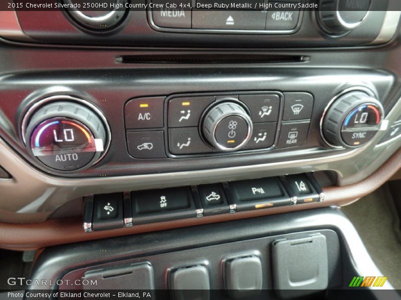 Deep Ruby Metallic / High Country Saddle 2015 Chevrolet Silverado 2500HD High Country Crew Cab 4x4