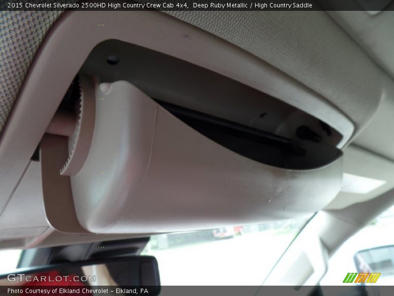 Deep Ruby Metallic / High Country Saddle 2015 Chevrolet Silverado 2500HD High Country Crew Cab 4x4