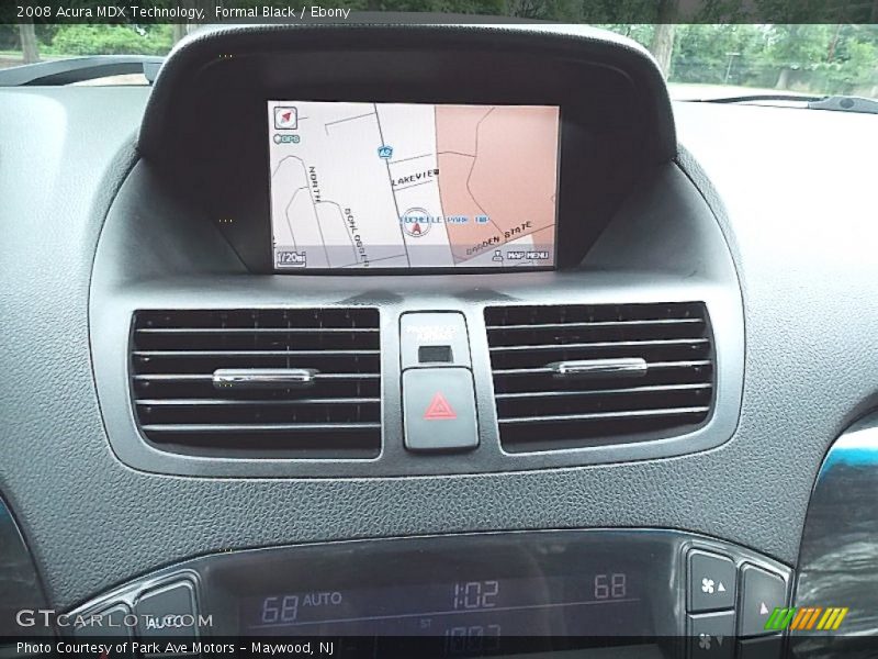 Navigation of 2008 MDX Technology