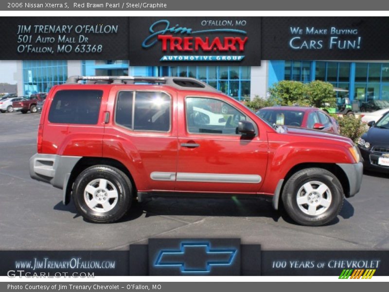 Red Brawn Pearl / Steel/Graphite 2006 Nissan Xterra S