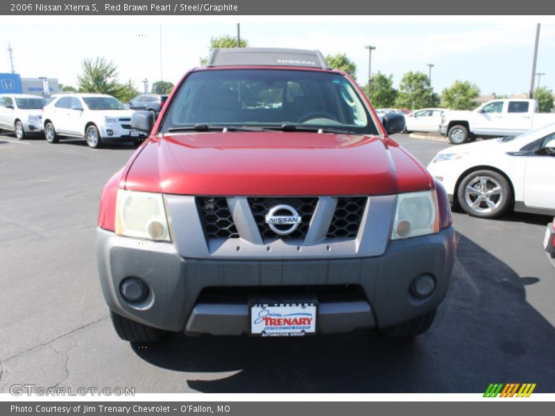Red Brawn Pearl / Steel/Graphite 2006 Nissan Xterra S