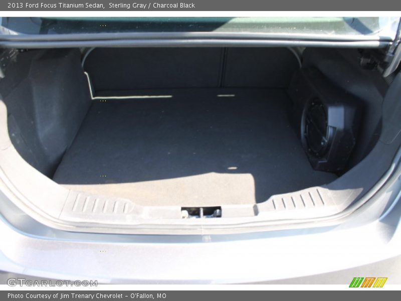 Sterling Gray / Charcoal Black 2013 Ford Focus Titanium Sedan