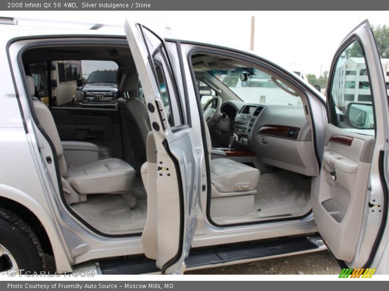 Silver Indulgence / Stone 2008 Infiniti QX 56 4WD