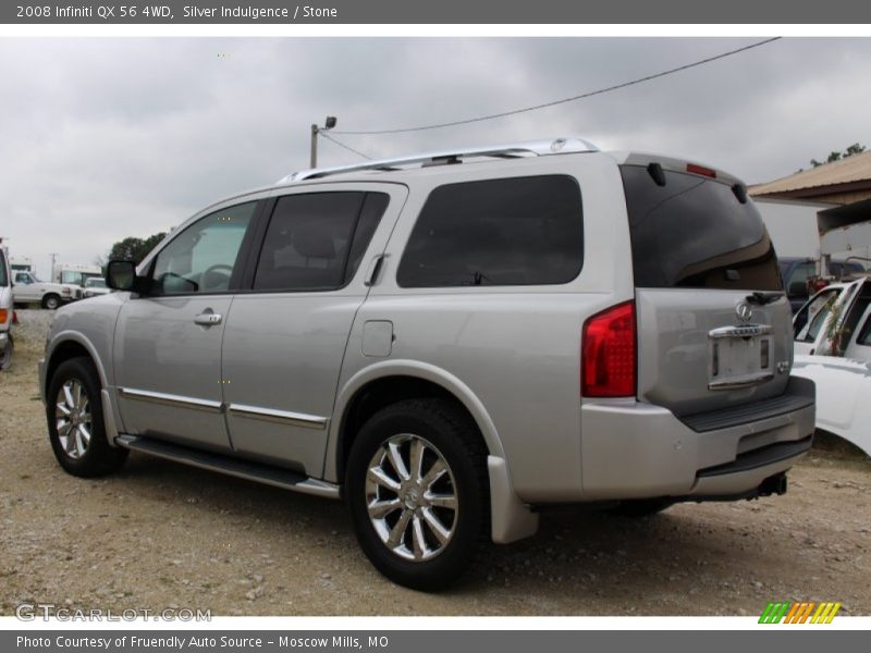 Silver Indulgence / Stone 2008 Infiniti QX 56 4WD