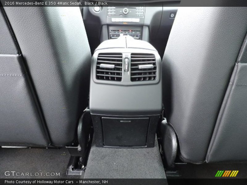 Black / Black 2016 Mercedes-Benz E 350 4Matic Sedan
