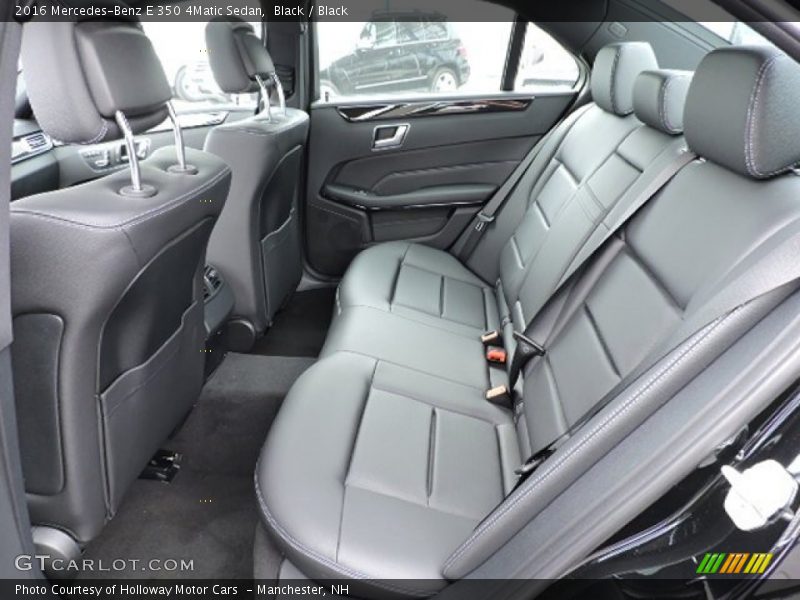 Black / Black 2016 Mercedes-Benz E 350 4Matic Sedan