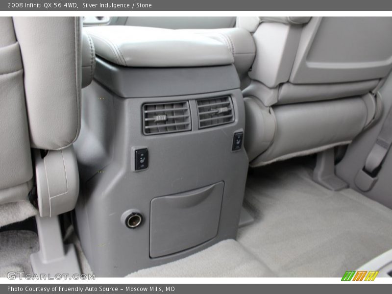 Silver Indulgence / Stone 2008 Infiniti QX 56 4WD